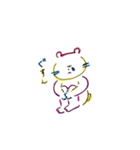 うさぎ、ねこ、くま（個別スタンプ：9）