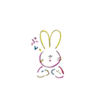 うさぎ、ねこ、くま（個別スタンプ：15）