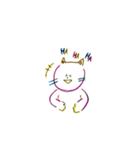 うさぎ、ねこ、くま（個別スタンプ：16）