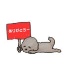 茶色いモフ犬の日常（個別スタンプ：2）