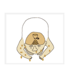 男図鑑ネバネバ納豆男（個別スタンプ：6）