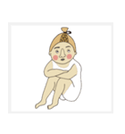 男図鑑ネバネバ納豆男（個別スタンプ：10）