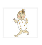 男図鑑ネバネバ納豆男（個別スタンプ：18）
