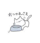 普通に使いやすい猫（個別スタンプ：6）