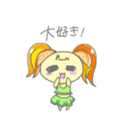 まったりフルーツキャラたちの日常会話︎︎（個別スタンプ：2）