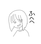 まえさがりちゃん（個別スタンプ：15）