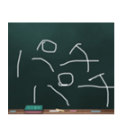 Blackboard/小学一年生 に（個別スタンプ：39）