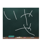 Blackboard/小学一年生 かんさいべん（個別スタンプ：3）