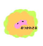 さりげなちゃん（個別スタンプ：3）