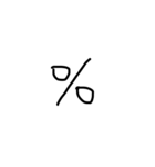 句読点 4Real（個別スタンプ：6）