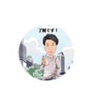 単身赴任お父さんの一言（個別スタンプ：8）