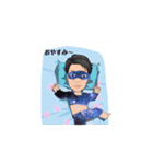 単身赴任お父さんの一言（個別スタンプ：15）