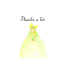 天使とイルカと音楽と（個別スタンプ：8）