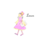 天使とイルカと音楽と（個別スタンプ：19）
