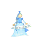 天使とイルカと音楽と（個別スタンプ：30）