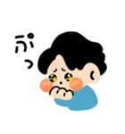 青の可愛い子（個別スタンプ：27）