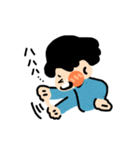 青の可愛い子（個別スタンプ：33）