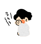 青の可愛い子（個別スタンプ：35）