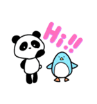 ペンちゃん＆パンちゃん（個別スタンプ：1）