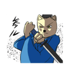 ねこサムライたち（個別スタンプ：8）