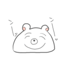 しろくまもちモッチー（個別スタンプ：6）