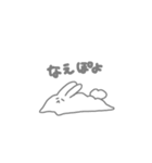 我が家のうさぎのふうちゃん（個別スタンプ：17）