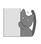 四角ネコちゃん（個別スタンプ：10）
