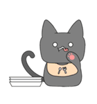 四角ネコちゃん（個別スタンプ：22）