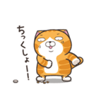 動く！ランラン猫 (Japanese ver.)（個別スタンプ：5）