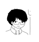 内気な中学生2（個別スタンプ：15）
