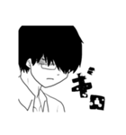 内気な中学生2（個別スタンプ：40）