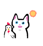 大人かわいい白猫さん(文字なし)（個別スタンプ：7）