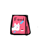 大人かわいい白猫さん(文字なし)（個別スタンプ：18）