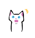 大人かわいい白猫さん(文字なし)（個別スタンプ：19）