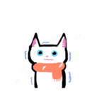 大人かわいい白猫さん(文字なし)（個別スタンプ：21）