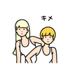 ゆたんぽタンクトップガールズ（個別スタンプ：7）