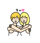 ゆたんぽタンクトップガールズ（個別スタンプ：13）