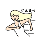 ゆたんぽタンクトップガールズ（個別スタンプ：27）