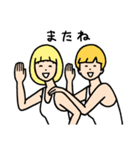 ゆたんぽタンクトップガールズ（個別スタンプ：40）