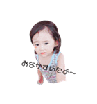 瑠依愛 星奈 柚菜（個別スタンプ：1）