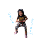 瑠依愛 星奈 柚菜（個別スタンプ：4）