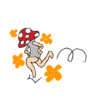げんきなきのこ（個別スタンプ：3）