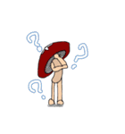 げんきなきのこ（個別スタンプ：6）