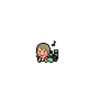 【ドット絵スタンプ】 Strawberry Planet（個別スタンプ：1）