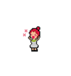 【ドット絵スタンプ】 Strawberry Planet（個別スタンプ：3）