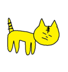 無な動物なう（個別スタンプ：4）