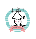8本足のイカサブロー（個別スタンプ：3）