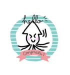 8本足のイカサブロー（個別スタンプ：5）