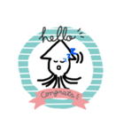8本足のイカサブロー（個別スタンプ：9）