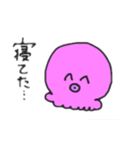 シンプルなタコ二匹（個別スタンプ：3）